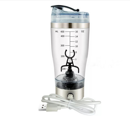 Electric Protein Shake Stirrer USB Shake Bottle Milk Coffee Blender Ke